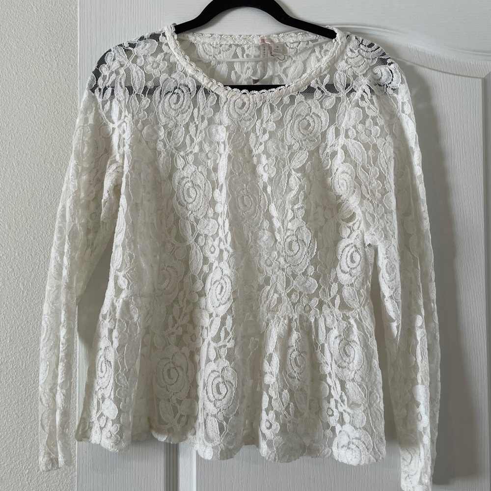 Lace blouse